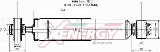 AP XENERGY X156349 - Amortisseur cwaw.fr