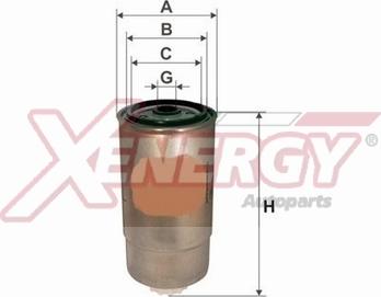 AP XENERGY X1500409 - Filtre à carburant cwaw.fr