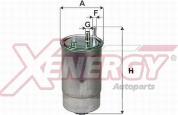 AP XENERGY X1500411 - Filtre à carburant cwaw.fr