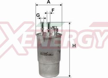 AP XENERGY X1510502 - Filtre à carburant cwaw.fr