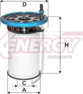 AP XENERGY X1510636 - Filtre à carburant cwaw.fr