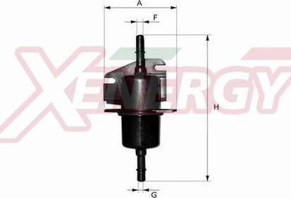 AP XENERGY X1510239 - Filtre à carburant cwaw.fr