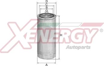 AP XENERGY X1532600 - Filtre à carburant cwaw.fr