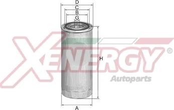 AP XENERGY X1537000 - Filtre à carburant cwaw.fr