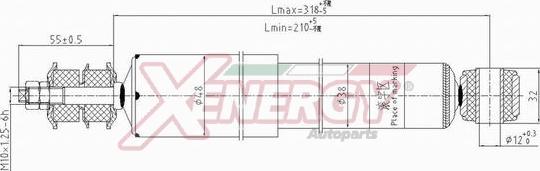 AP XENERGY X152553 - Amortisseur cwaw.fr