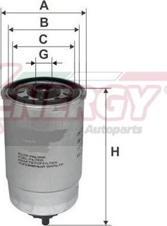 AutomotiveAdriado GLFF0294 - Filtre à carburant cwaw.fr