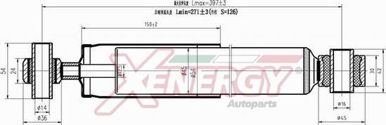 AP XENERGY X157349 - Amortisseur cwaw.fr