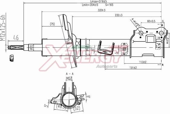 AP XENERGY X107338 - Amortisseur cwaw.fr