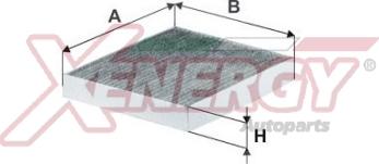 AP XENERGY X11674 - Filtre, air de l'habitacle cwaw.fr