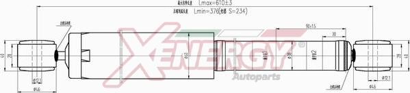 AP XENERGY X124444 - Amortisseur cwaw.fr