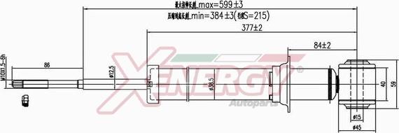 AP XENERGY X841341 - Amortisseur cwaw.fr