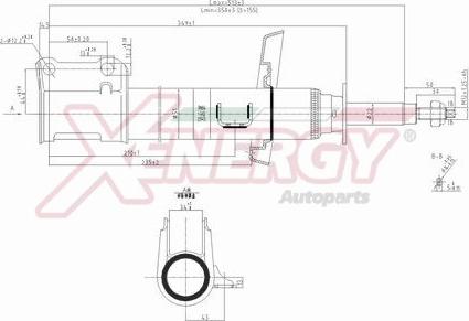 AP XENERGY X847334 - Amortisseur cwaw.fr