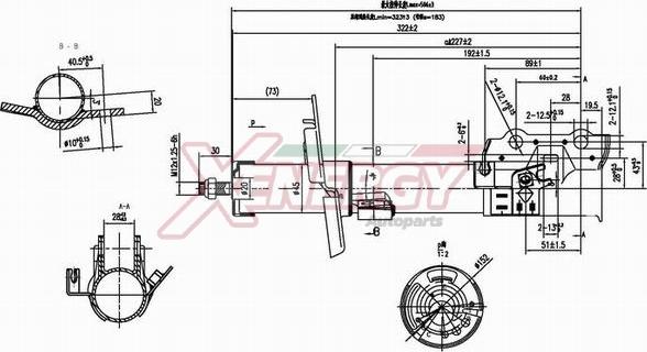 AP XENERGY X8041334 - Amortisseur cwaw.fr