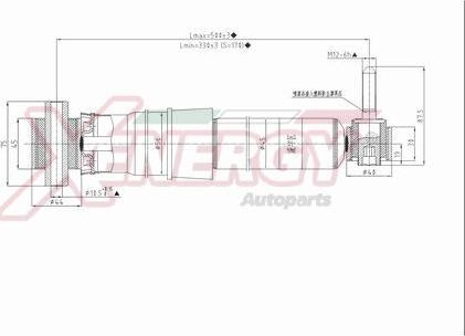 AP XENERGY X804344 - Amortisseur cwaw.fr