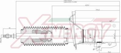 AP XENERGY X804335 - Amortisseur cwaw.fr