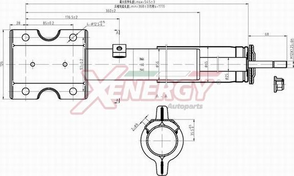 AP XENERGY X800635 - Amortisseur cwaw.fr