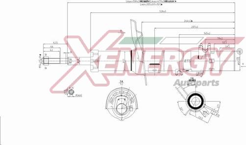 AP XENERGY X8014333 - Amortisseur cwaw.fr