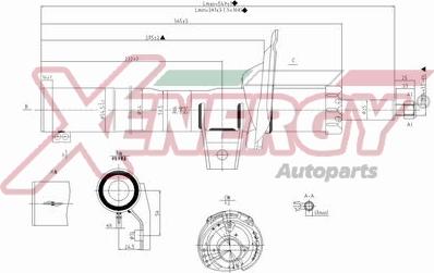 AP XENERGY X8015335 - Amortisseur cwaw.fr