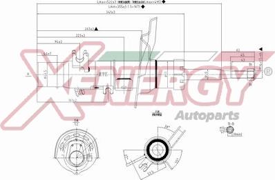 AP XENERGY X8013333 - Amortisseur cwaw.fr