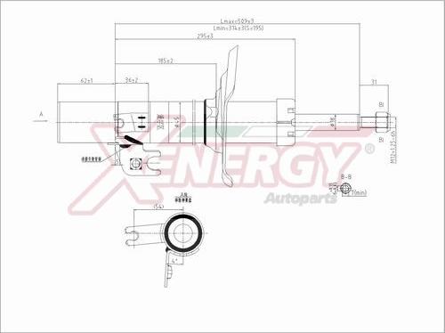 AP XENERGY X808332 - Amortisseur cwaw.fr