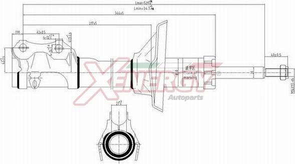 AP XENERGY X810634 - Amortisseur cwaw.fr