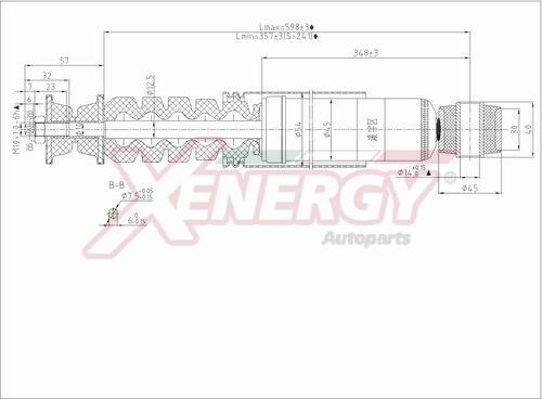 AP XENERGY X810344 - Amortisseur cwaw.fr