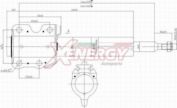 AP XENERGY X810335 - Amortisseur cwaw.fr