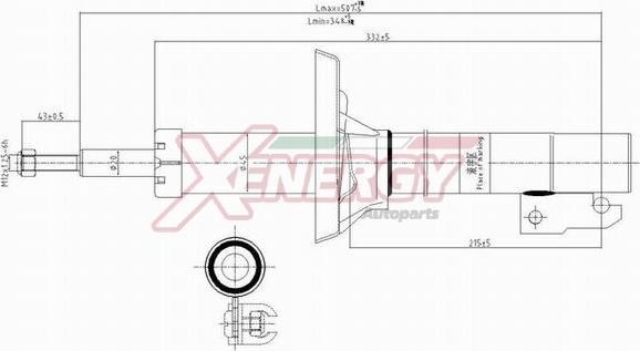 AP XENERGY X818633 - Amortisseur cwaw.fr