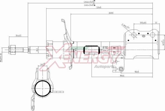 AP XENERGY X818334 - Amortisseur cwaw.fr