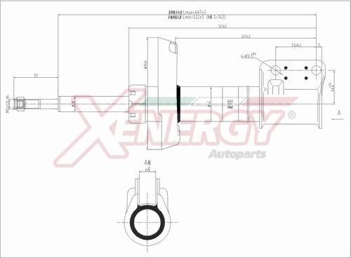 AP XENERGY X831333 - Amortisseur cwaw.fr