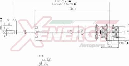 AP XENERGY X824343 - Amortisseur cwaw.fr