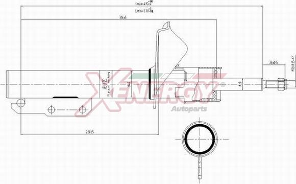 AP XENERGY X826333 - Amortisseur cwaw.fr