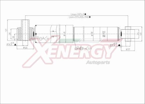 AP XENERGY X393343 - Amortisseur cwaw.fr