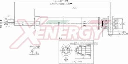 AP XENERGY X309553 - Amortisseur cwaw.fr