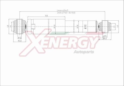 AP XENERGY X307343 - Amortisseur cwaw.fr