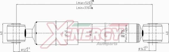 AP XENERGY X319343 - Amortisseur cwaw.fr