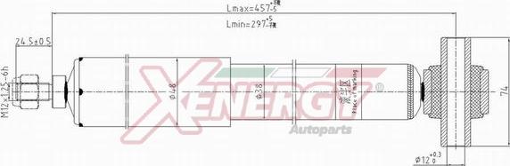 AP XENERGY X385553 - Amortisseur cwaw.fr