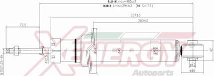 AP XENERGY X325341 - Amortisseur cwaw.fr