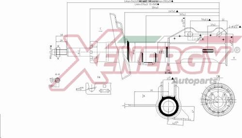 AP XENERGY X372339 - Amortisseur cwaw.fr