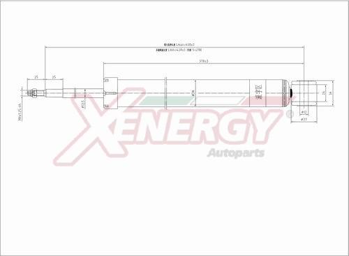 AP XENERGY X290343 - Amortisseur cwaw.fr