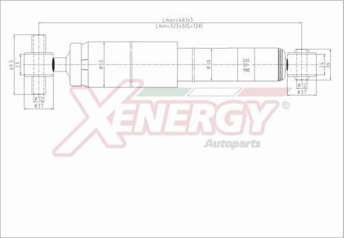 AP XENERGY X291343 - Amortisseur cwaw.fr