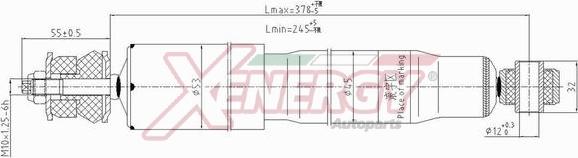 AP XENERGY X298344 - Amortisseur cwaw.fr