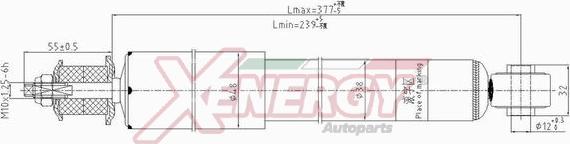 AP XENERGY X244343 - Amortisseur cwaw.fr