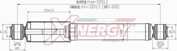 AP XENERGY X258443 - Amortisseur cwaw.fr