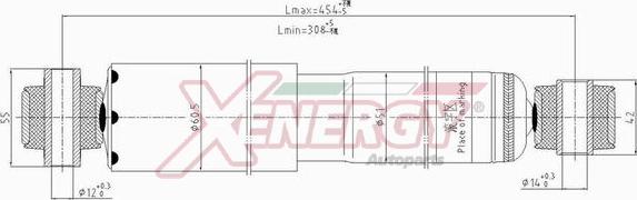 AP XENERGY X217553 - Amortisseur cwaw.fr