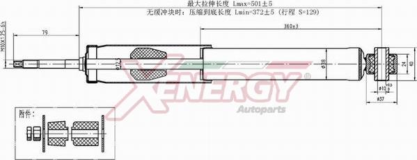 AP XENERGY X236553 - Amortisseur cwaw.fr