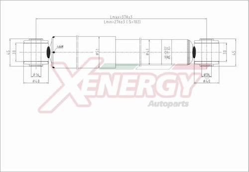 AP XENERGY X237341 - Amortisseur cwaw.fr