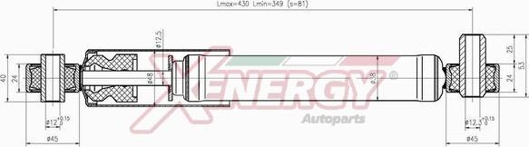 AP XENERGY X273343 - Amortisseur cwaw.fr