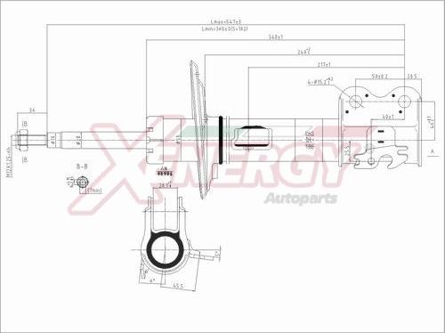 AP XENERGY X745333 - Amortisseur cwaw.fr