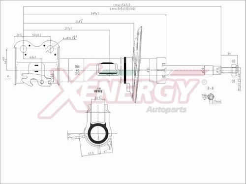 AP XENERGY X746333 - Amortisseur cwaw.fr